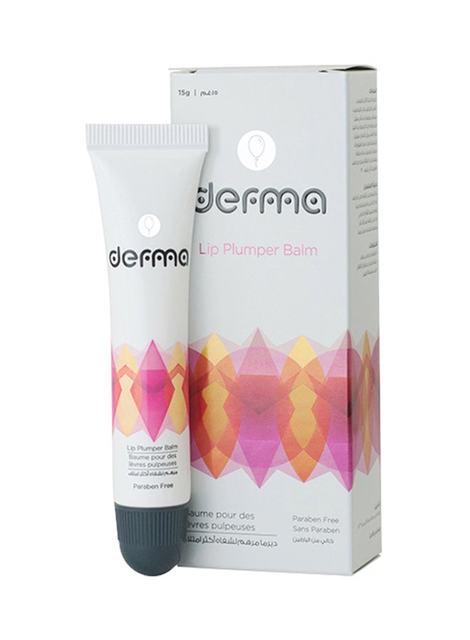 Derma Anti - ageing Lip Plumper Balm Clear 15grams