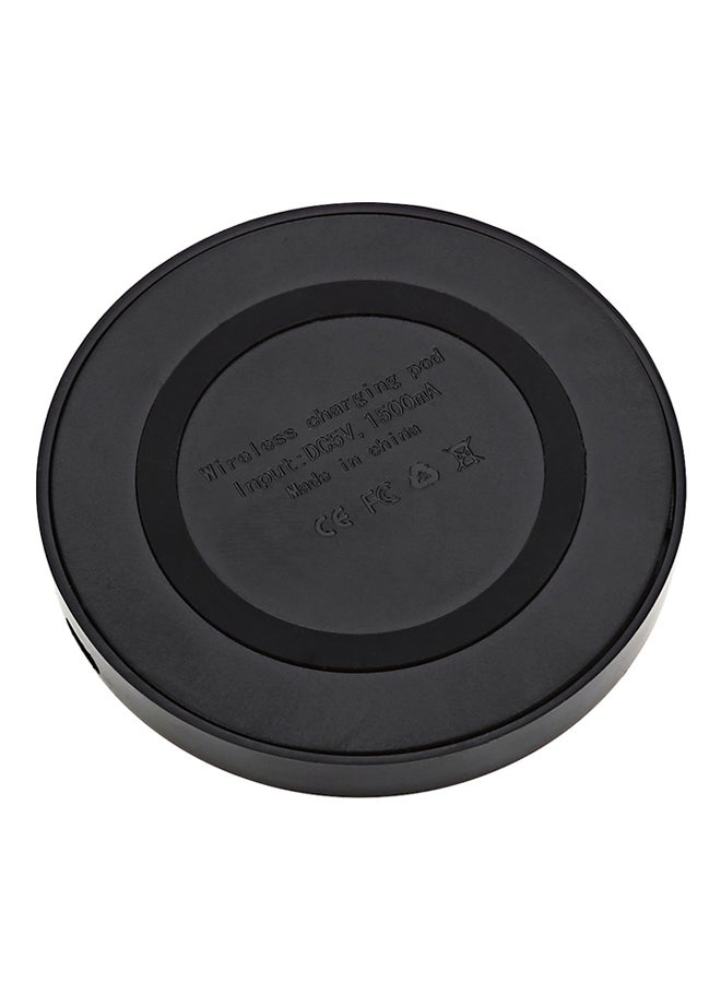 Generic - Qi Wireless Charger Phone Mount Pad And Charging Receiver For Android Black - Image 1
