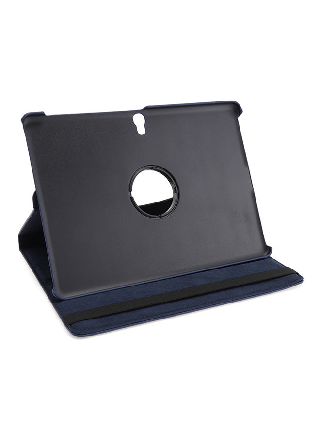 Generic - Lichee Pattern Smart Case Cover For Samsung Galaxy Tab S 10.5 T800/T801/T805 LTE Sapphire Blue - Image 1