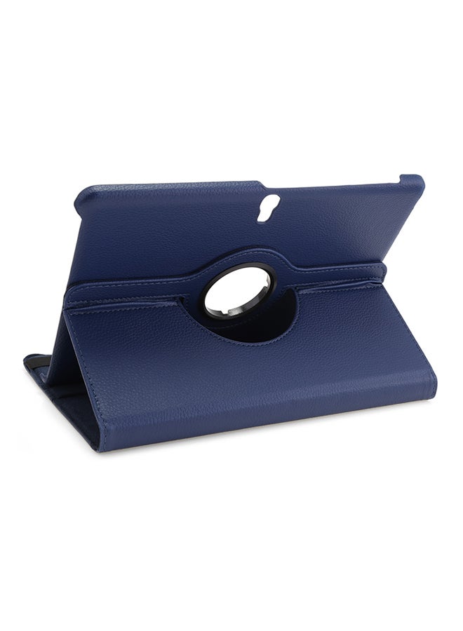 Generic - Lichee Pattern Smart Case Cover For Samsung Galaxy Tab S 10.5 T800/T801/T805 LTE Sapphire Blue - Image 1