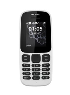 105 Dual SIM White  4MB 2G