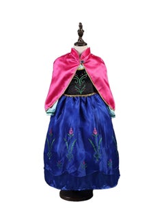 Disney FROZEN Princess Anna Lace Paisley Costume  - Image 1