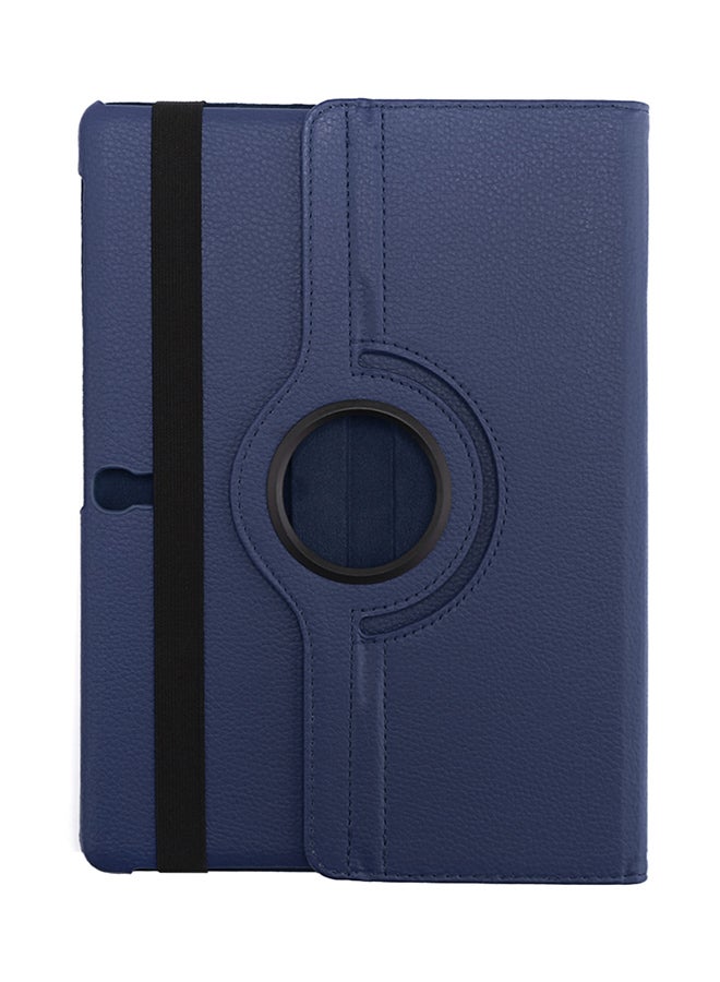Generic - Lichee Pattern Smart Case Cover For Samsung Galaxy Tab S 10.5 T800/T801/T805 LTE Sapphire Blue - Image 1