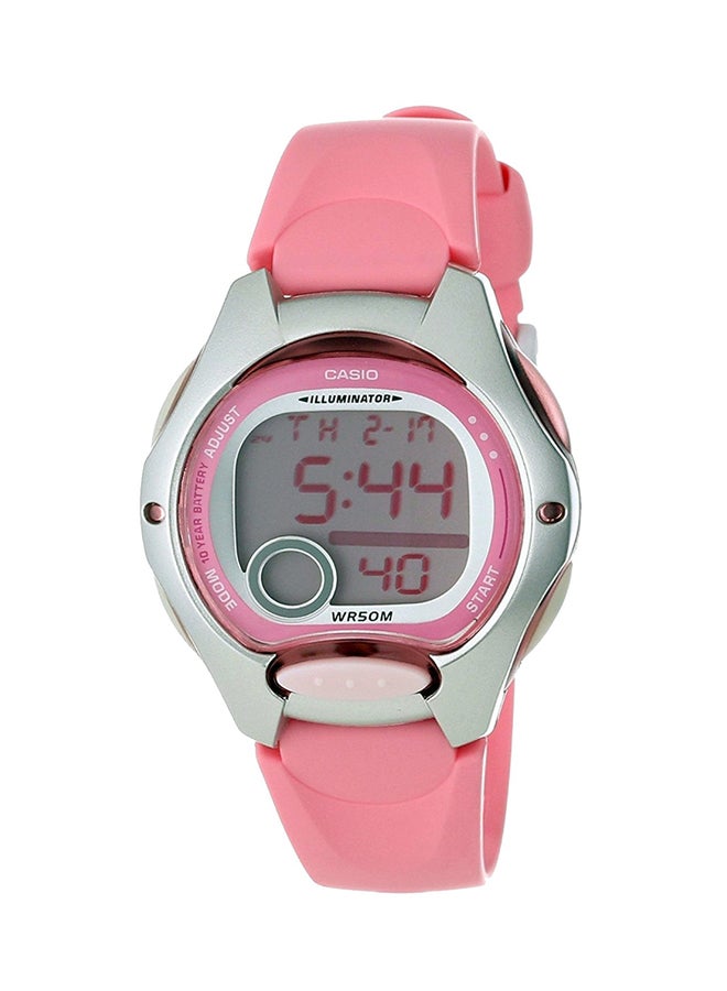CASIO Women's Women's Youth Digital Watch LW-200-4B - 38 mm - Pink - Image 1
