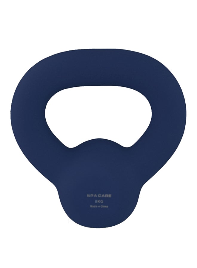 Spa Care Vinyl Kettlebell With Rubber Base 8 kg