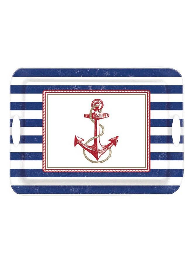 Amscan Anchors Aweigh House of Party Handle Tray Party Tableware Party Supplies