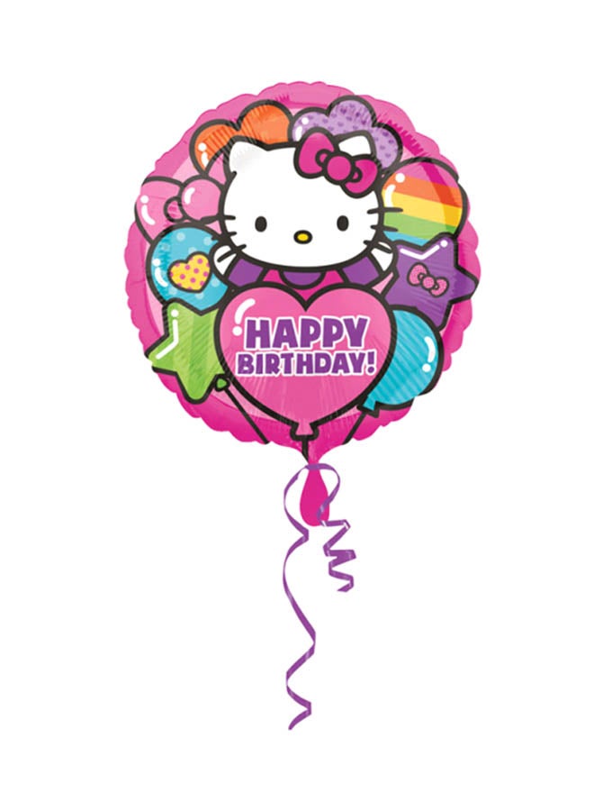 Anagram Hello Kitty Birthday Foil Balloon 2944301 18inch Birthday Decorations Party Supplies 18inch 