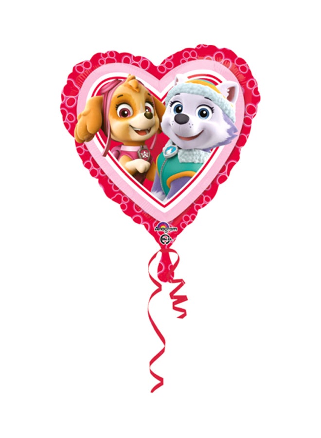 بالون من القصدير لديكور الحفلات بتصميم مستوحى من فيلم "Paw Patrol" 18بوصة