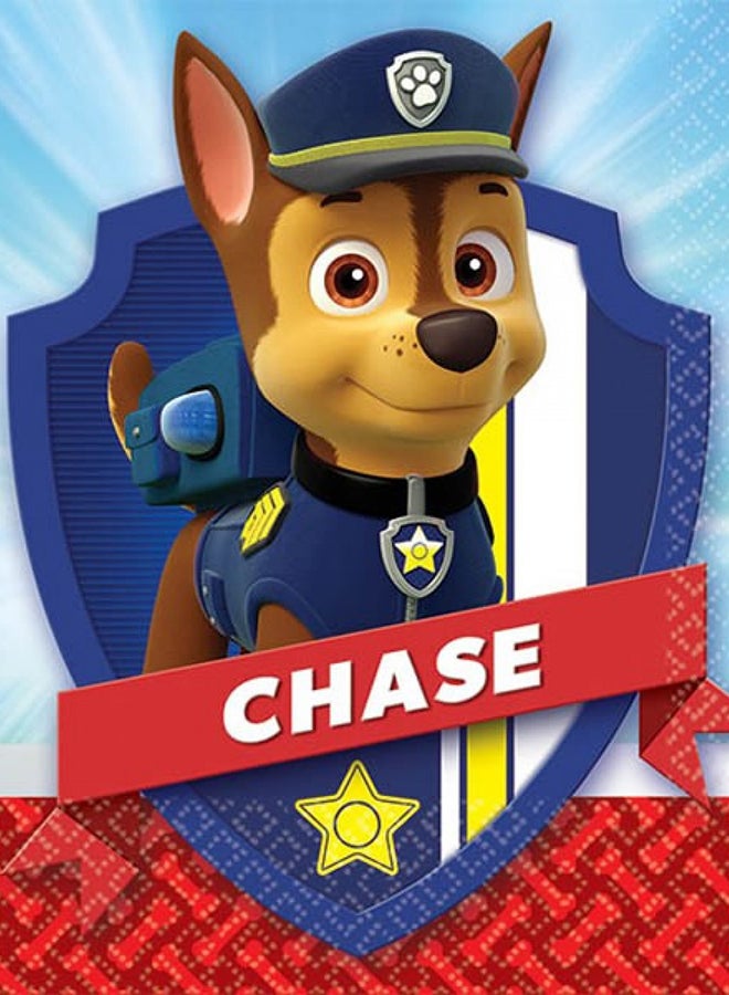 Amscan 16-Piece Paw Patrol Party Napkin 5.5inch