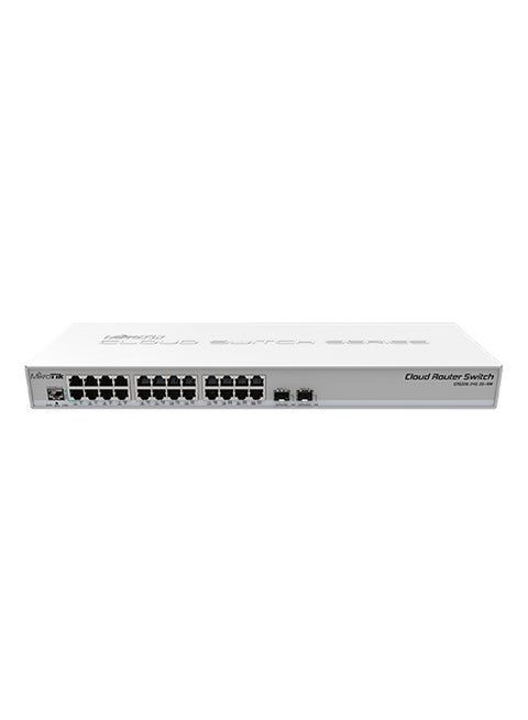 CRS326-24G-2S+RM Cloud Router Switch 2 Mbps White