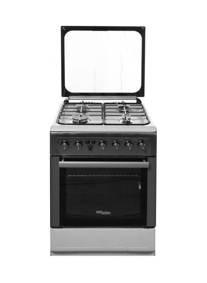 SUPER GENERAL - 4-Burner Gas Cooker SGC 601 FS SS Silver - Image 1