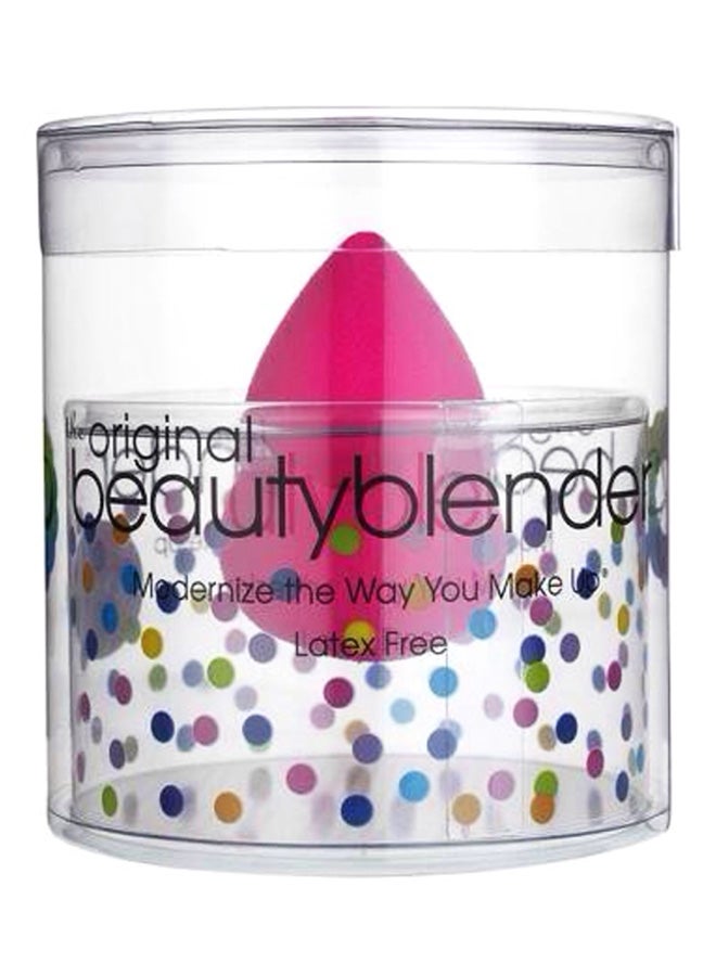 إسفنجة مكياج وردي