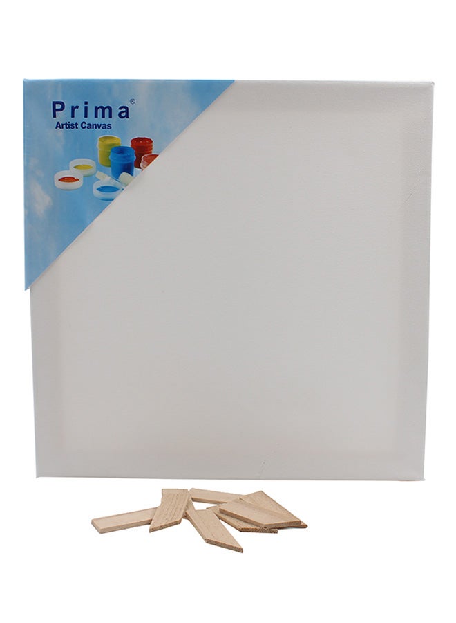 بريما لوحة من قماش الكانفاس أبيض - Image 1