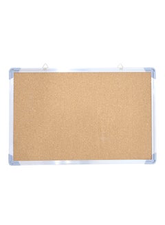 Donia Framed Bulletin Board Beige/Silver 