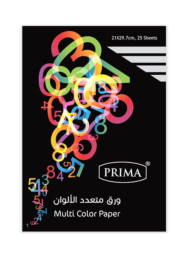 بريما طقم أوراق طباعة مكون من 25 ورقة