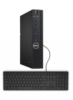 DELL OptiPlex 3050 Mini Tower PC Desktop WithÂ Core i3 Processor/4GB RAM/500GB HDD/Intel Integrated Graphics/Keyboard - Arabic Black 
