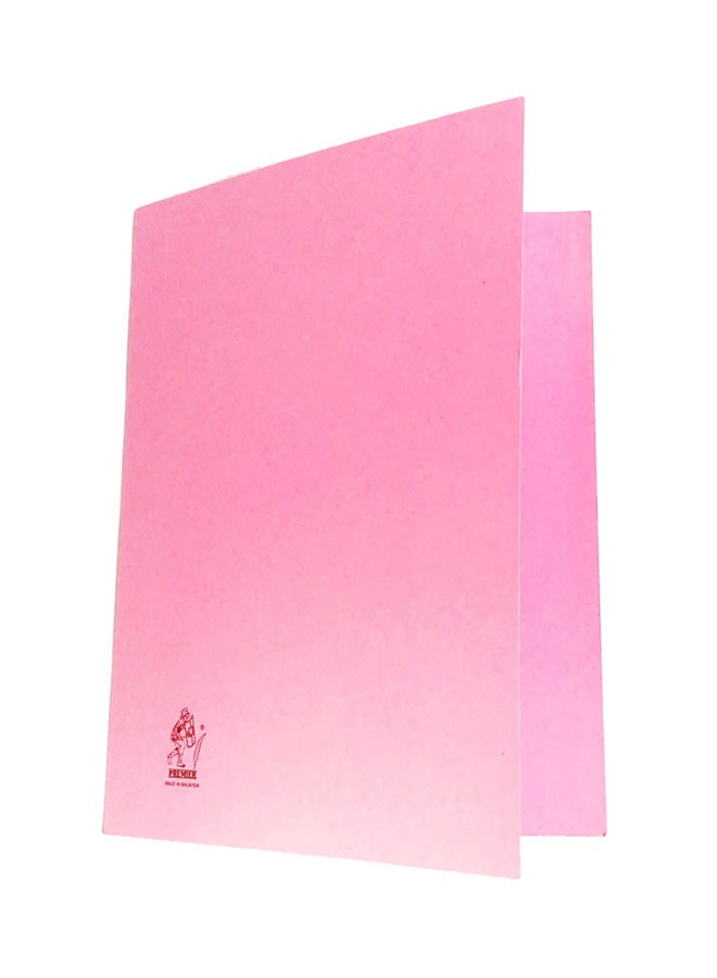 Premier 100-Piece Square Cut File Folder Set Pink