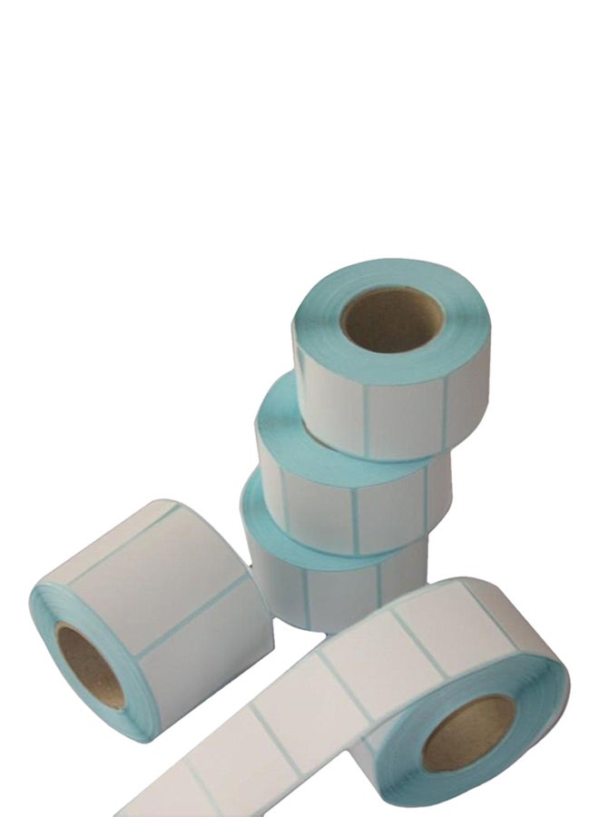 لابتك صندوق ملصقات باركود غير حراري 60 قطعة