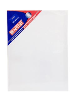A3 Stretched Cotton Canvas,15.8 x 11.6 x 0.7 Inch White