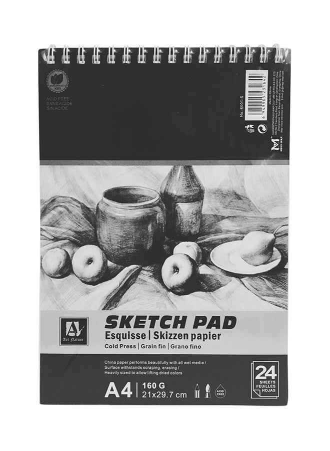 Art Nation Sketch Pad Multicolour