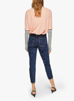 MANGO Ramie Sweater Pink  - Image 2