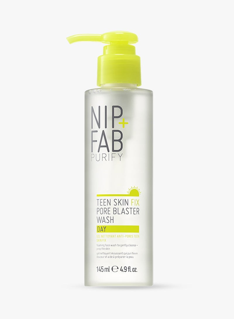 NIP+FAB Teen Skin Pore Blaster Day Face Wash 145ml 