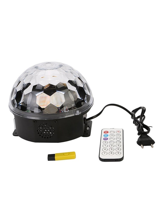 LED Round Crystal Magic Ball Light Multicolour - Image 1