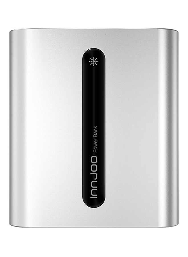 إنجو - باور بانك E6 10400.0 mAh فضي - Image 1