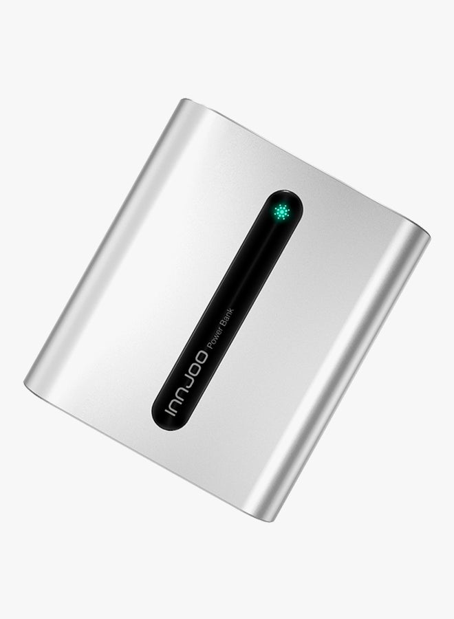 إنجو - باور بانك E6 10400.0 mAh فضي - Image 1