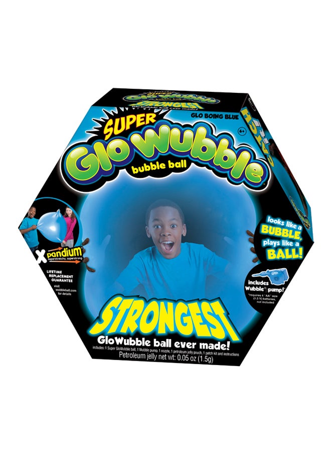 Wubble Bubble Amazing Super Glo Wubble Ball With Pump
