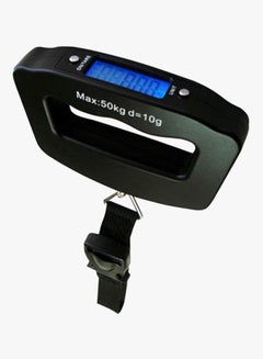 Digital Luggage Scale Black