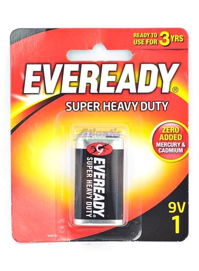 Eveready Super Heavy Duty Household Battery Black/White 