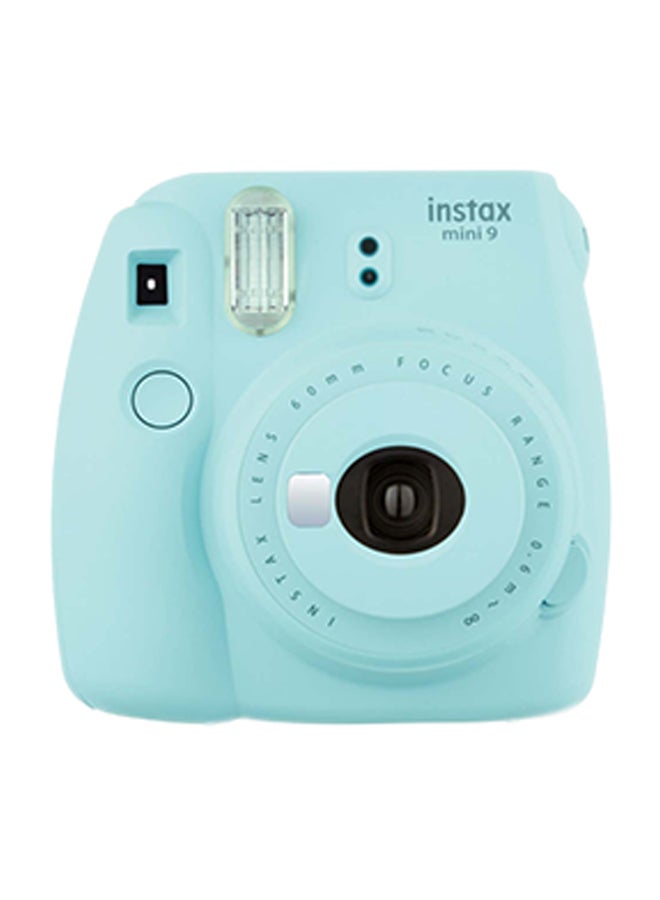 FUJIFILM Instax Mini 9 Instant Film Camera Ice Blue With Leather Carry Case  - Image 2
