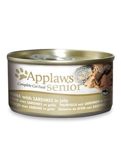 Applaws Senior Tin-Tuna With Sardine In Jelly Multicolour 24x70grams 