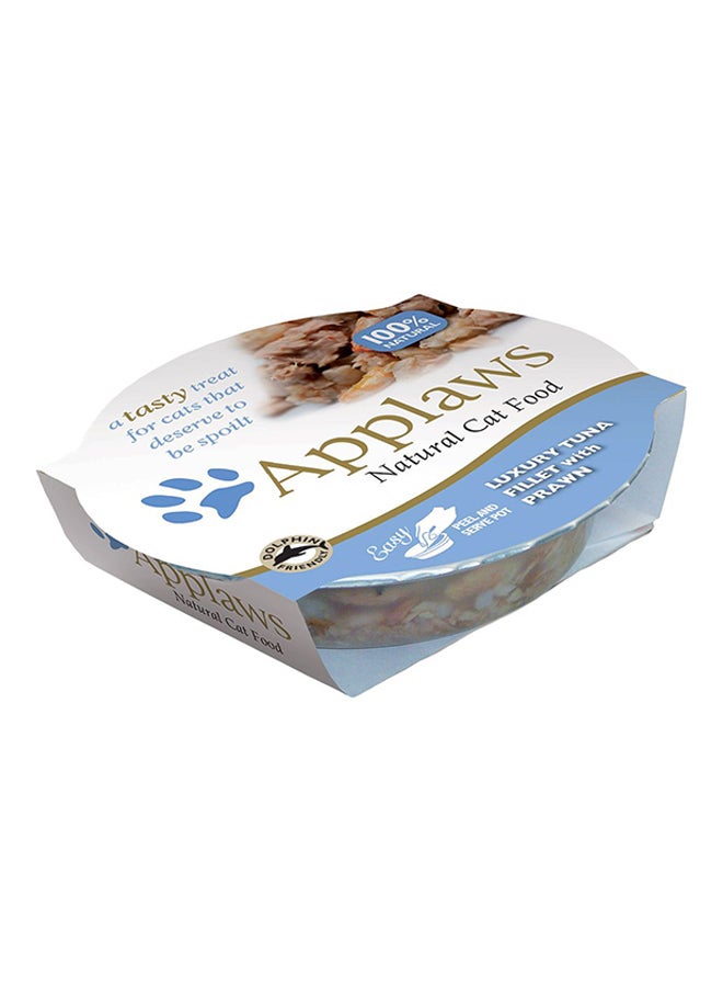 Applaws Tuna Fillet With Prawn Pot 10x60grams