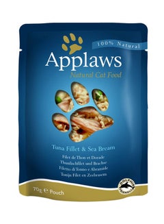 Applaws Tuna Fillet With Sea Bream 12 x 70grams 