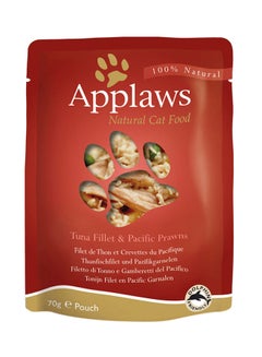 Applaws Tuna Fillet With Pacific Prawn 12 x 70grams 