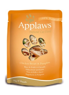 Applaws Chicken Beast And Pumpkin 12x70grams 