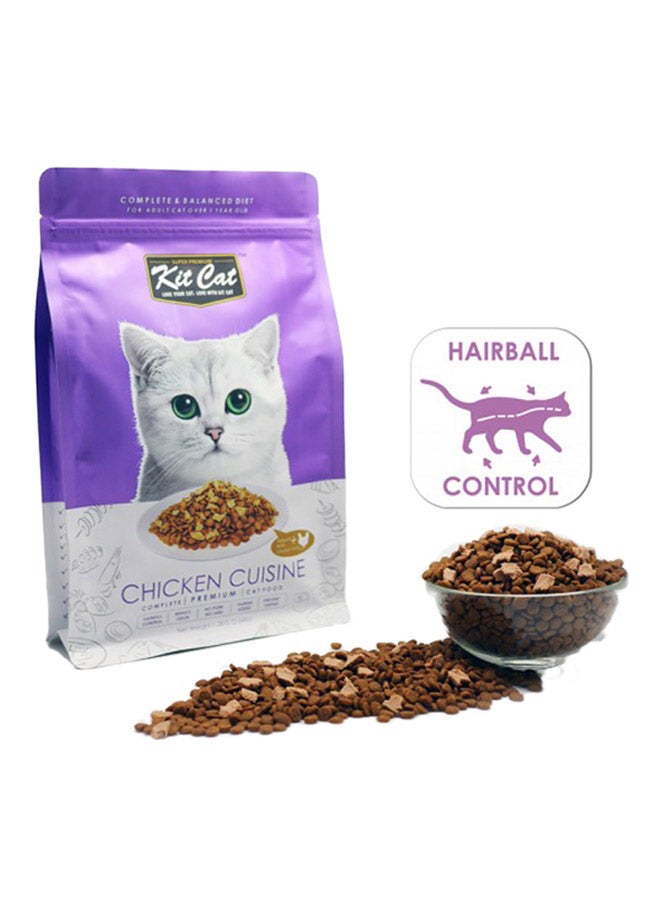 كيت كات أطعمة الدجاج الجافة كوزن