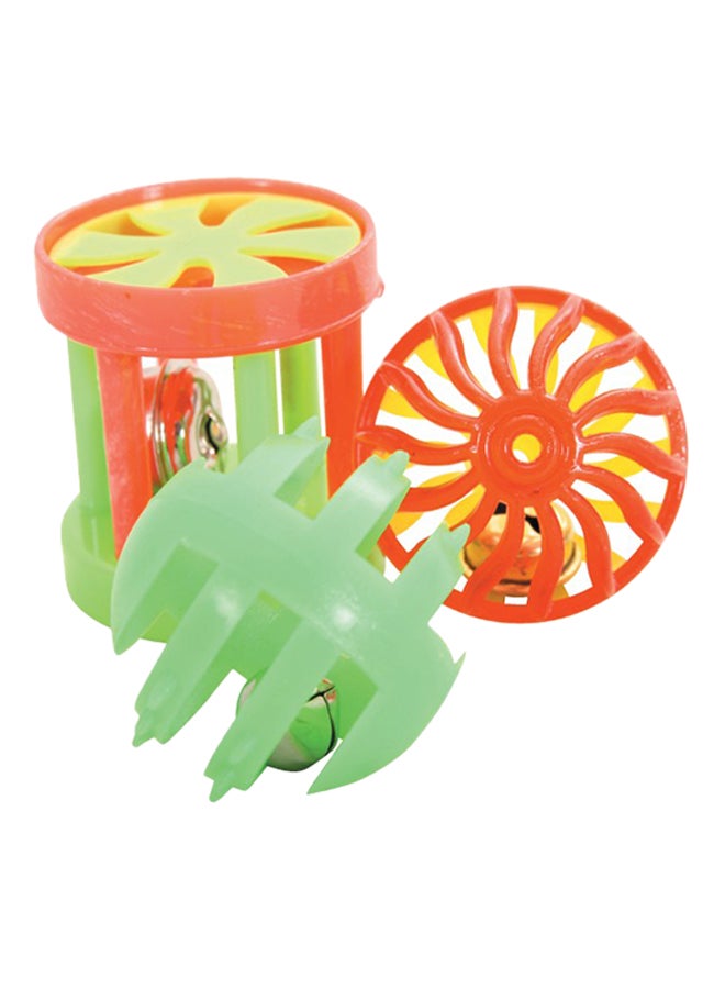 3-Piece Toys Green/Orange 4centimeter - v1524226532/N14033313A_1