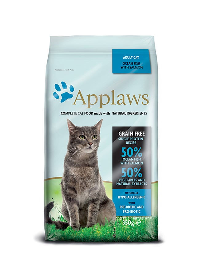 آبلاوس أطعمة جافة الكبار أسماك المحيط مع سمك السلمون