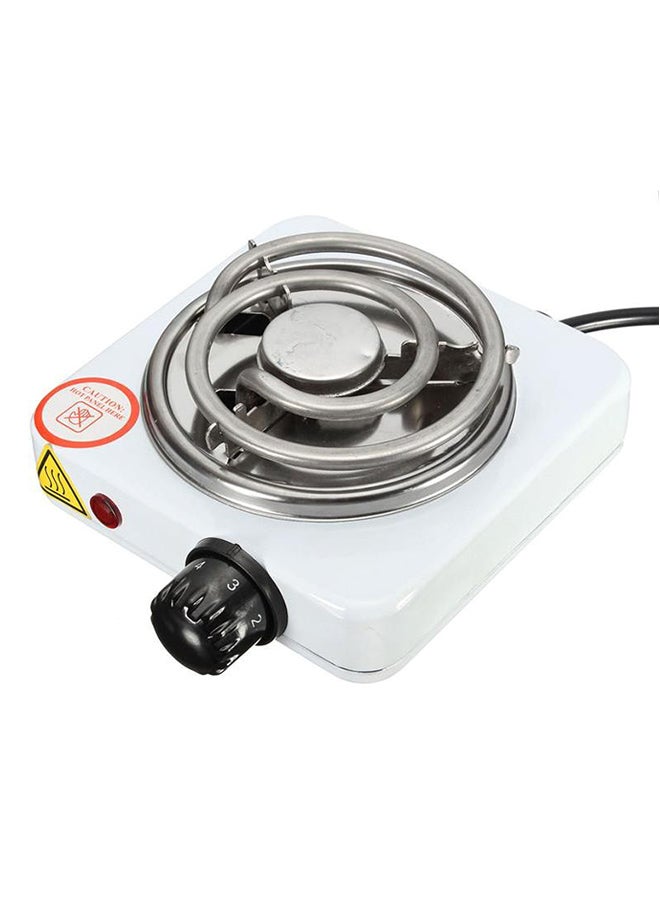 طبق تسخين كهربائي بقدرة 500 واط 01555 أبيض/فضي - Image 1