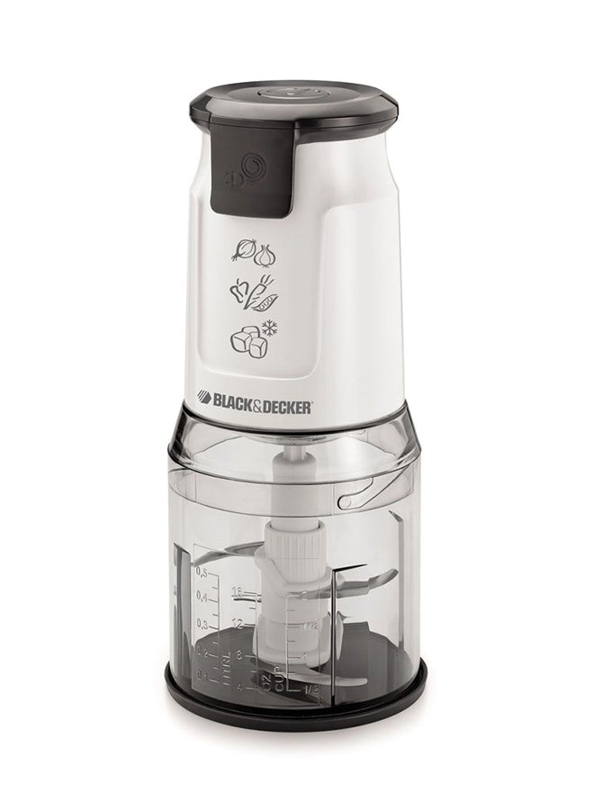 BLACK+DECKER - Chopper 0.5 L 500.0 W FC300J-B5 White - Image 1