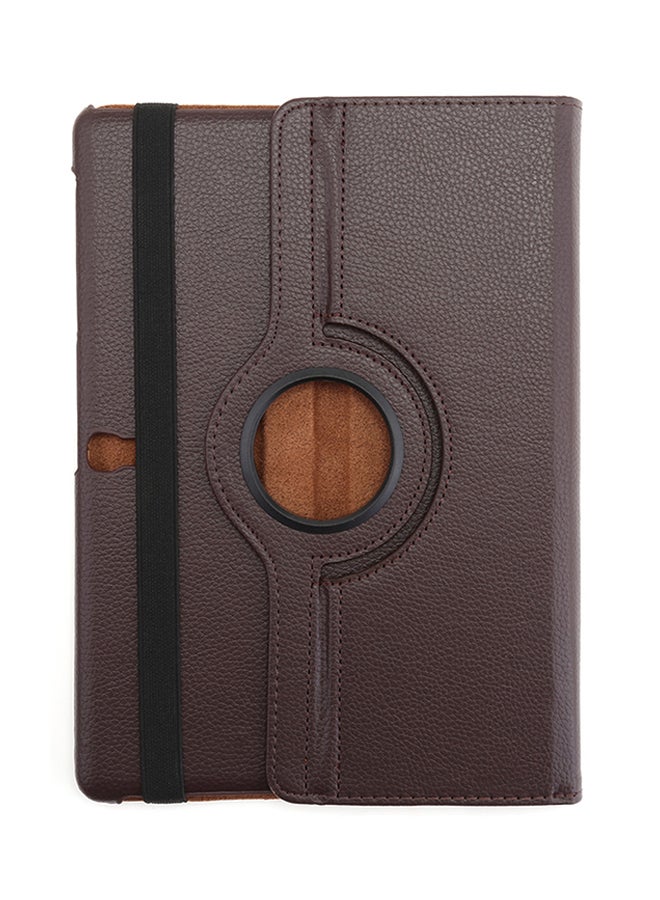 Generic - Lichee Pattern Smart Case Cover For Samsung Galaxy Tab S 10.5 T800/T801/T805 LTE Brown - Image 1