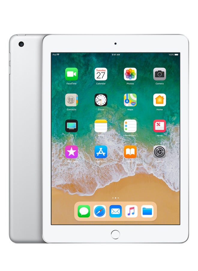Apple iPad 2018 (6th Generation) 9.7inch, 32GB, Wi-Fi Silver With FaceTime - Image 1
