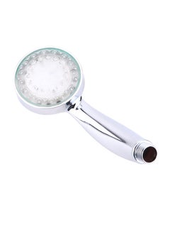 Tomtop Temperature Controlled LED Shower Head White/Silver  - Image 1
