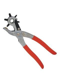 Darley Leather Hole Punch Pliers Tool Orange/Silver 9inch  - Image 1