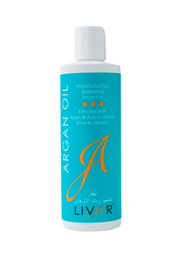 LIVAR - Argan Oil Moisturizing Shampoo 237ml - Image 1