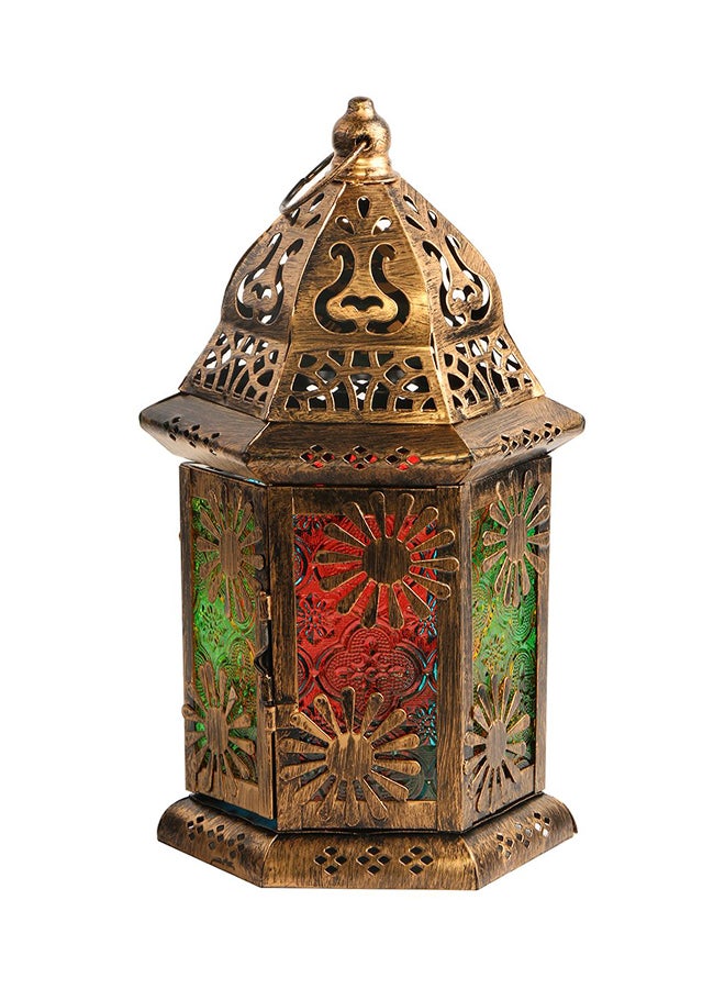 Decorative Eid And Ramadan Lantern Copper 31cm