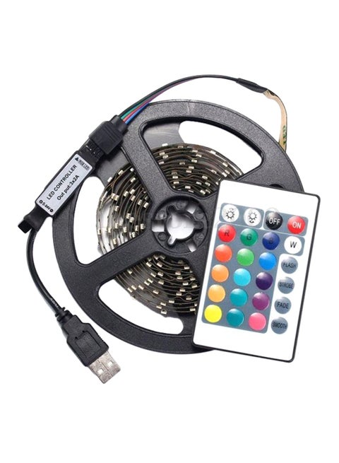 Waterproof Remote Control LED Strip Light Multicolour 3meter